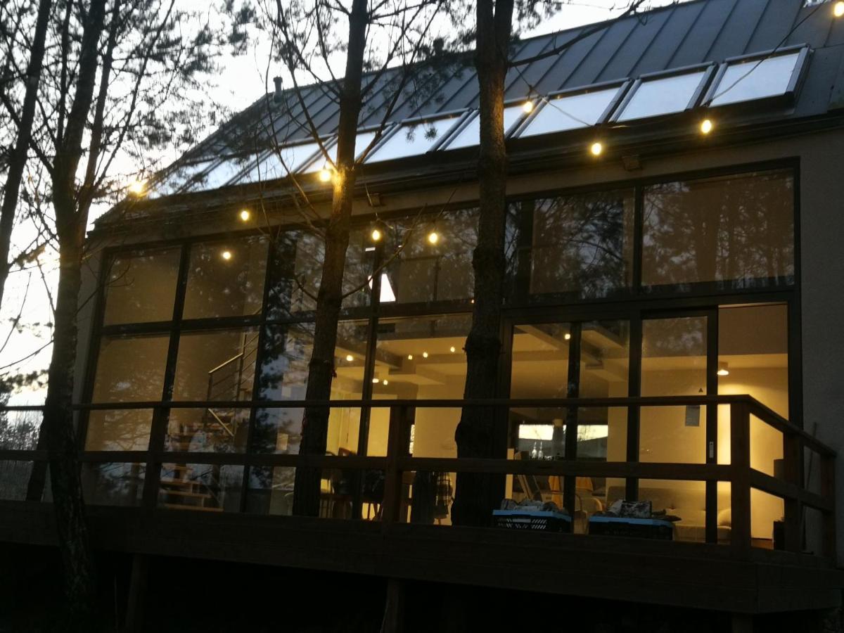 Luksusowy- Nowoczesny Dom W Lesie Kowalewo Exterior foto