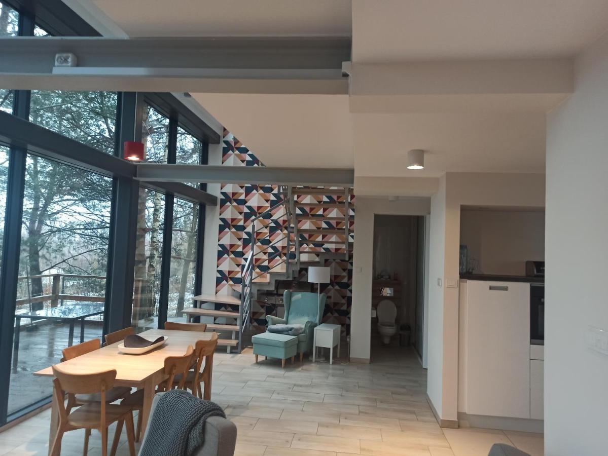 Luksusowy- Nowoczesny Dom W Lesie Kowalewo Exterior foto