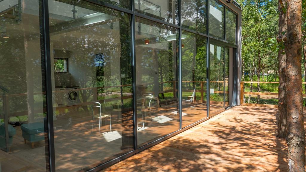 Luksusowy- Nowoczesny Dom W Lesie Kowalewo Exterior foto