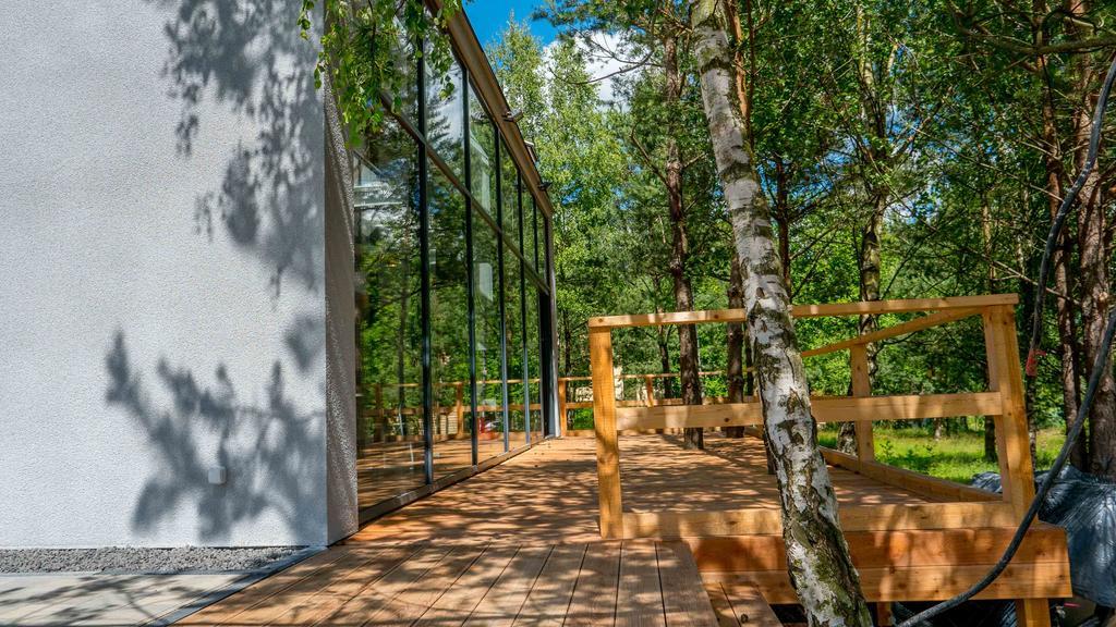 Luksusowy- Nowoczesny Dom W Lesie Kowalewo Exterior foto
